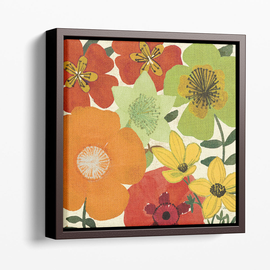 Garden Brights I - Canvas Print Wall Art