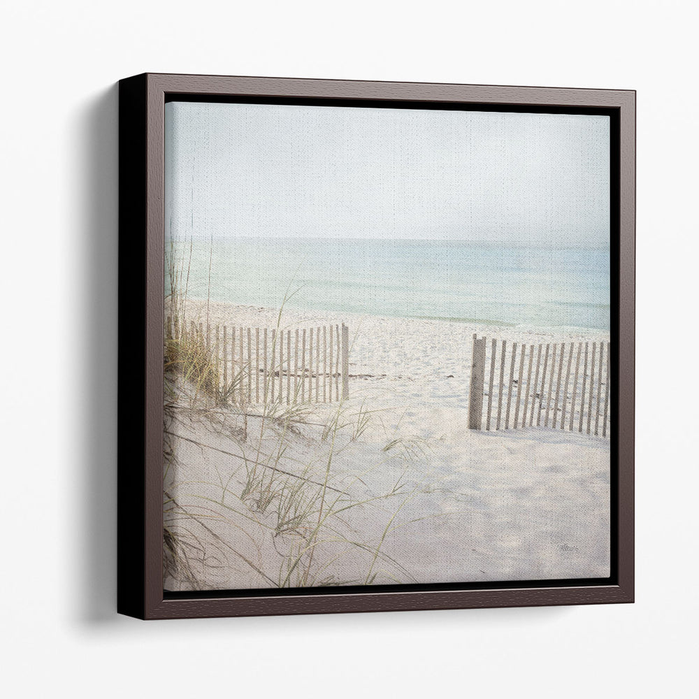 Beach Fence - Canvas Print Wall Art