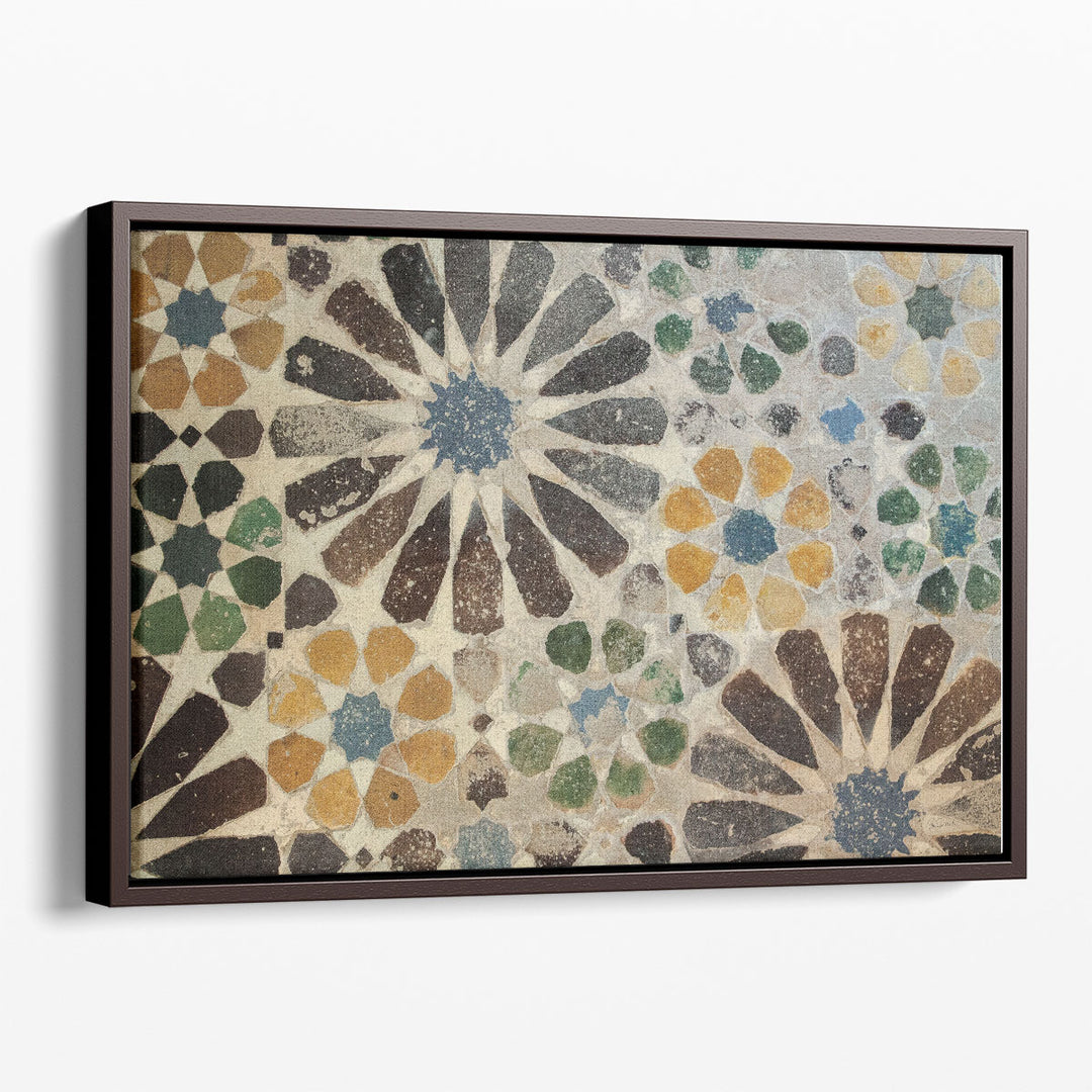 Alhambra Tile I - Canvas Print Wall Art