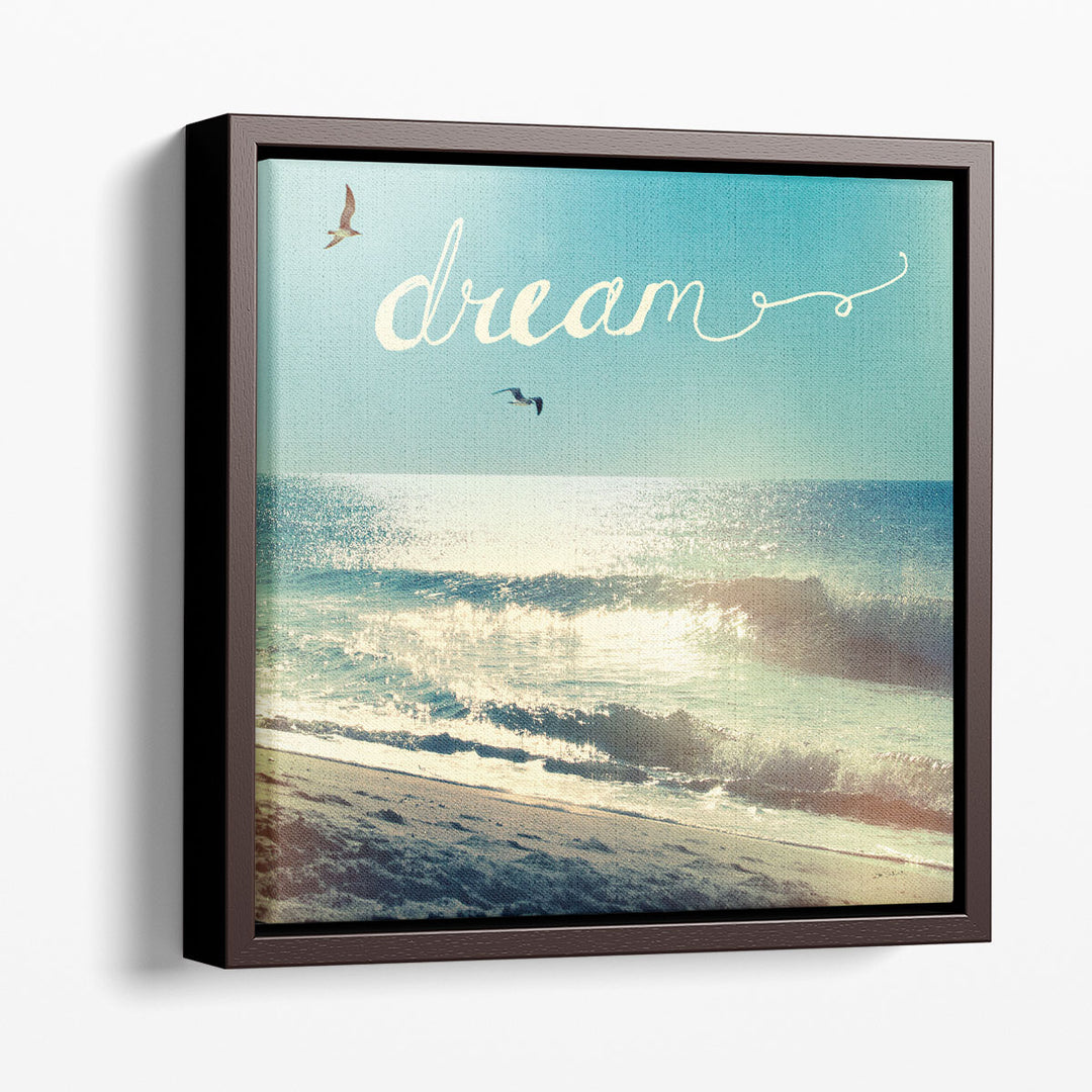 Coastline Waves - Canvas Print Wall Art