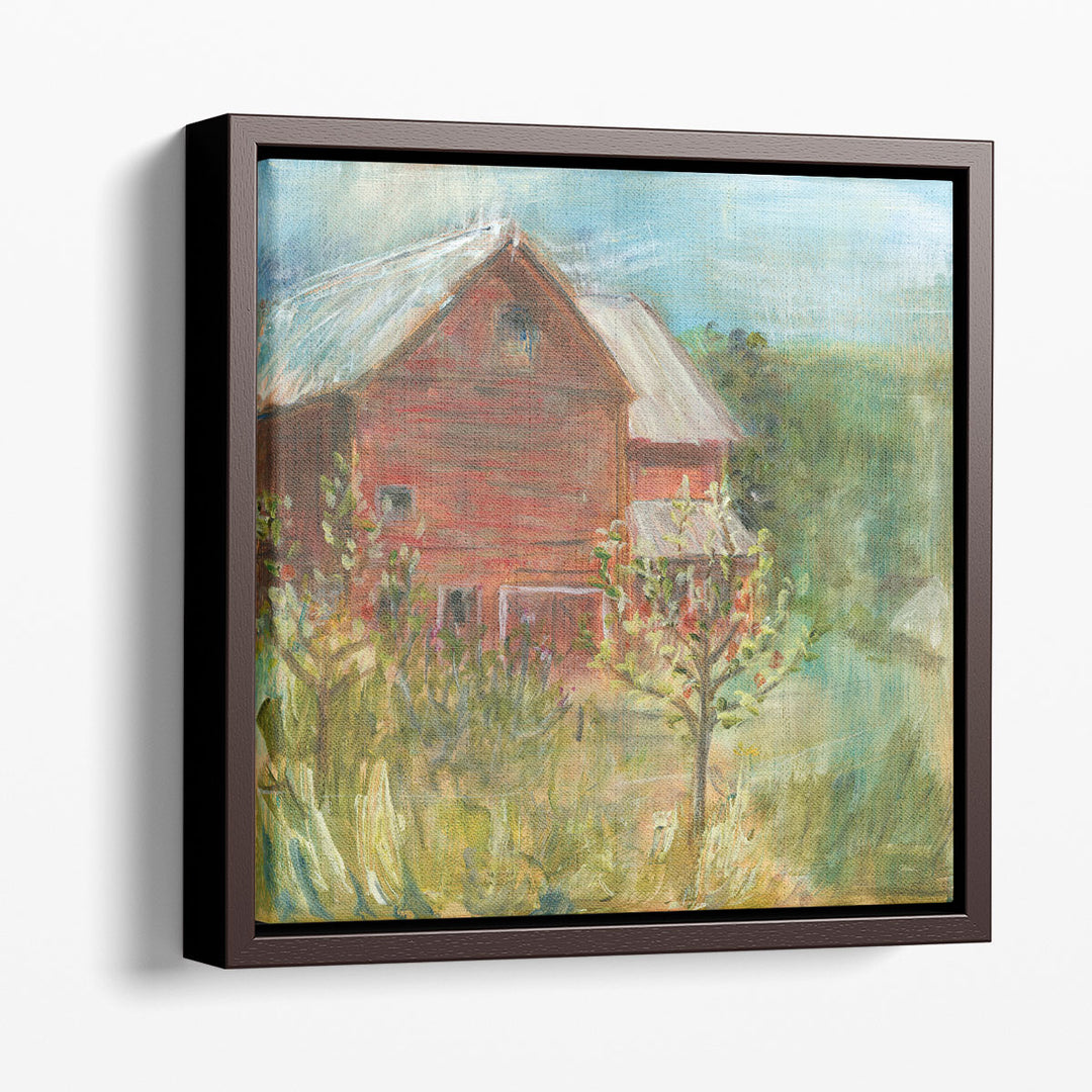 Barn Orchard - Canvas Print Wall Art