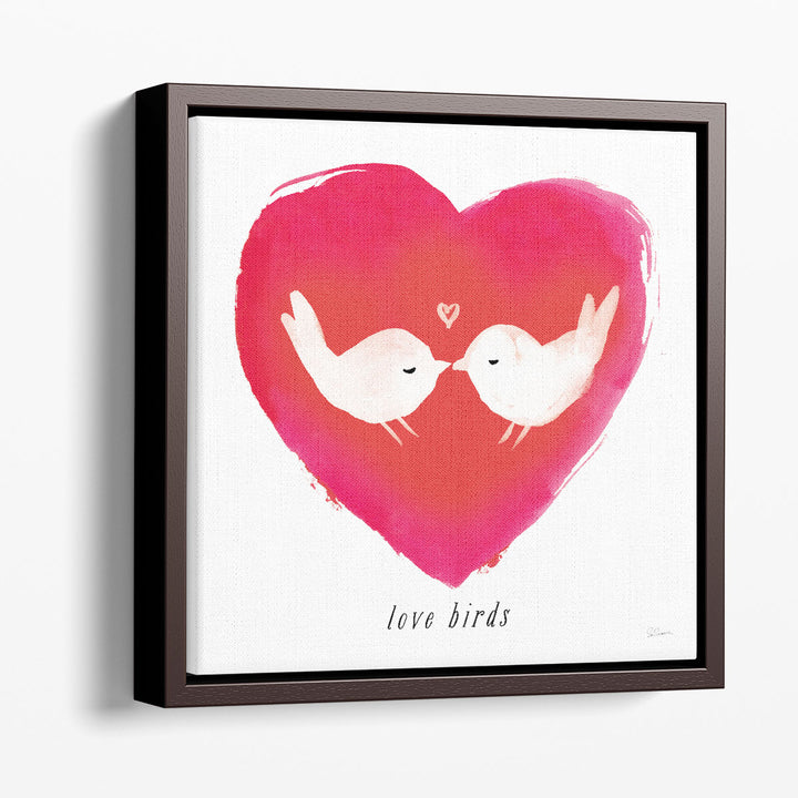 Love Birds - Canvas Print Wall Art