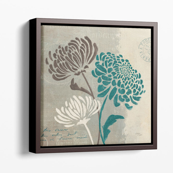 Chrysanthemums II - Canvas Print Wall Art