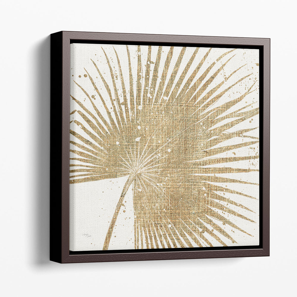 Gold Leaves II - Canvas Print Wall Art