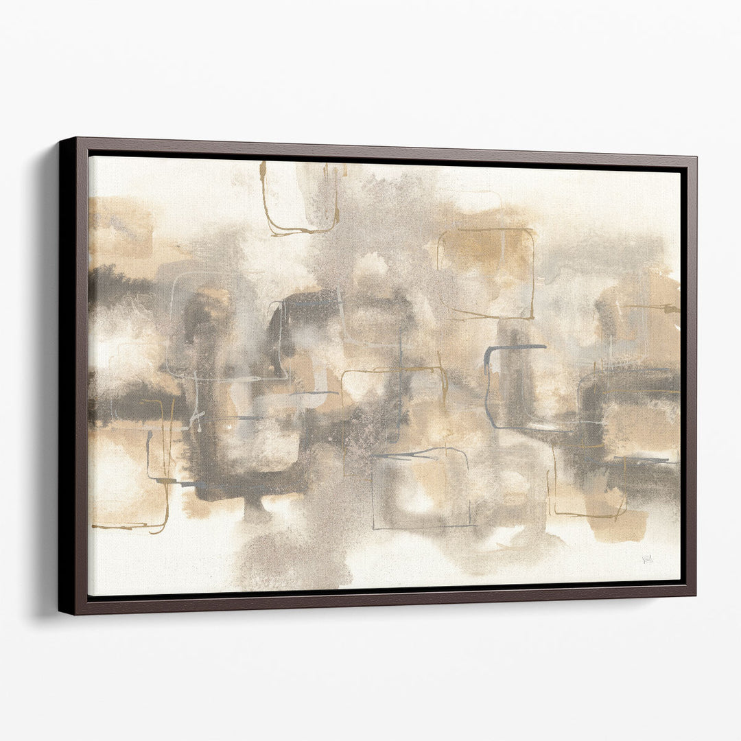 Platinum Neutrals I - Canvas Print Wall Art