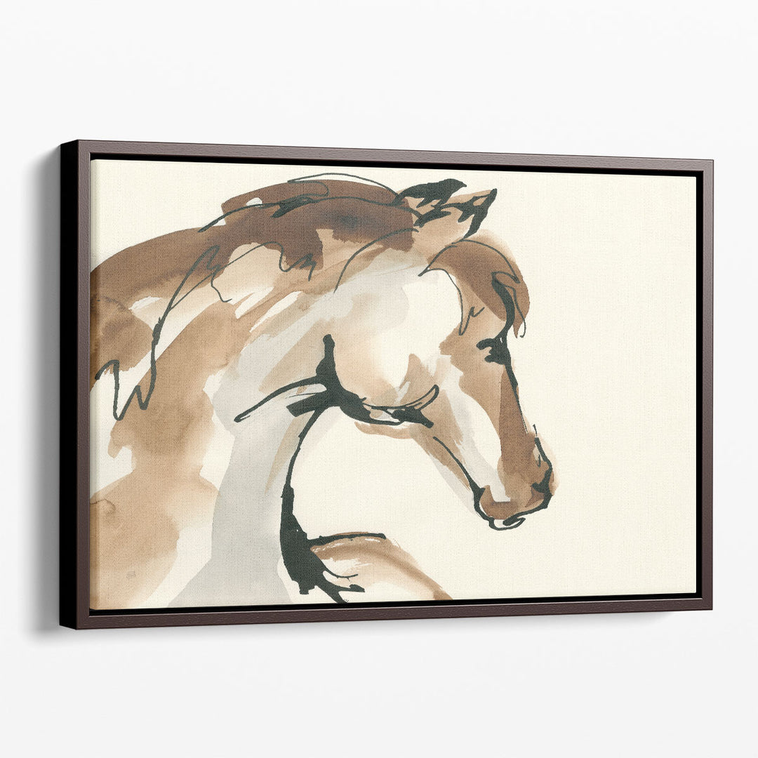 Horse Head I - Canvas Print Wall Art