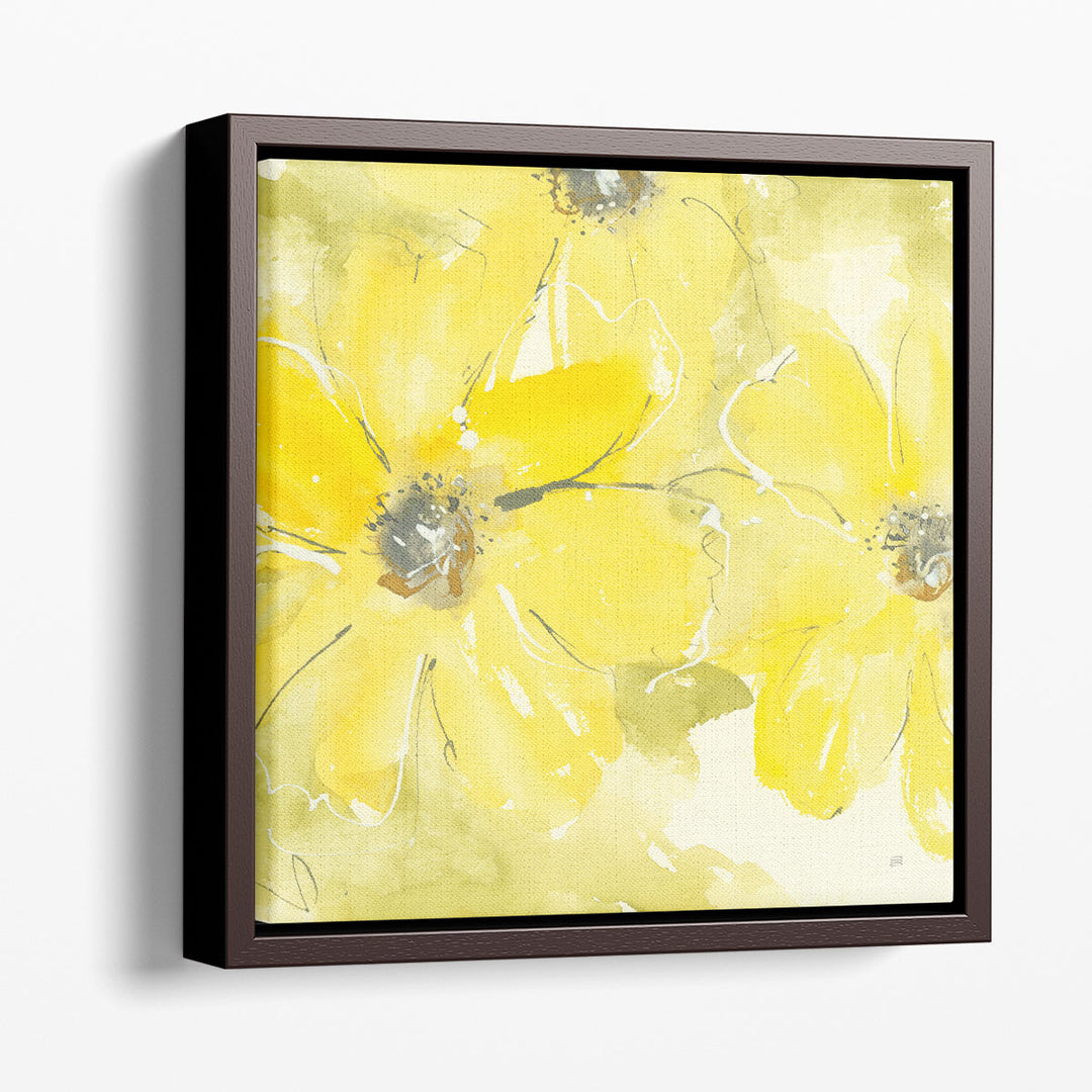 Sunshine Cosmos II - Canvas Print Wall Art