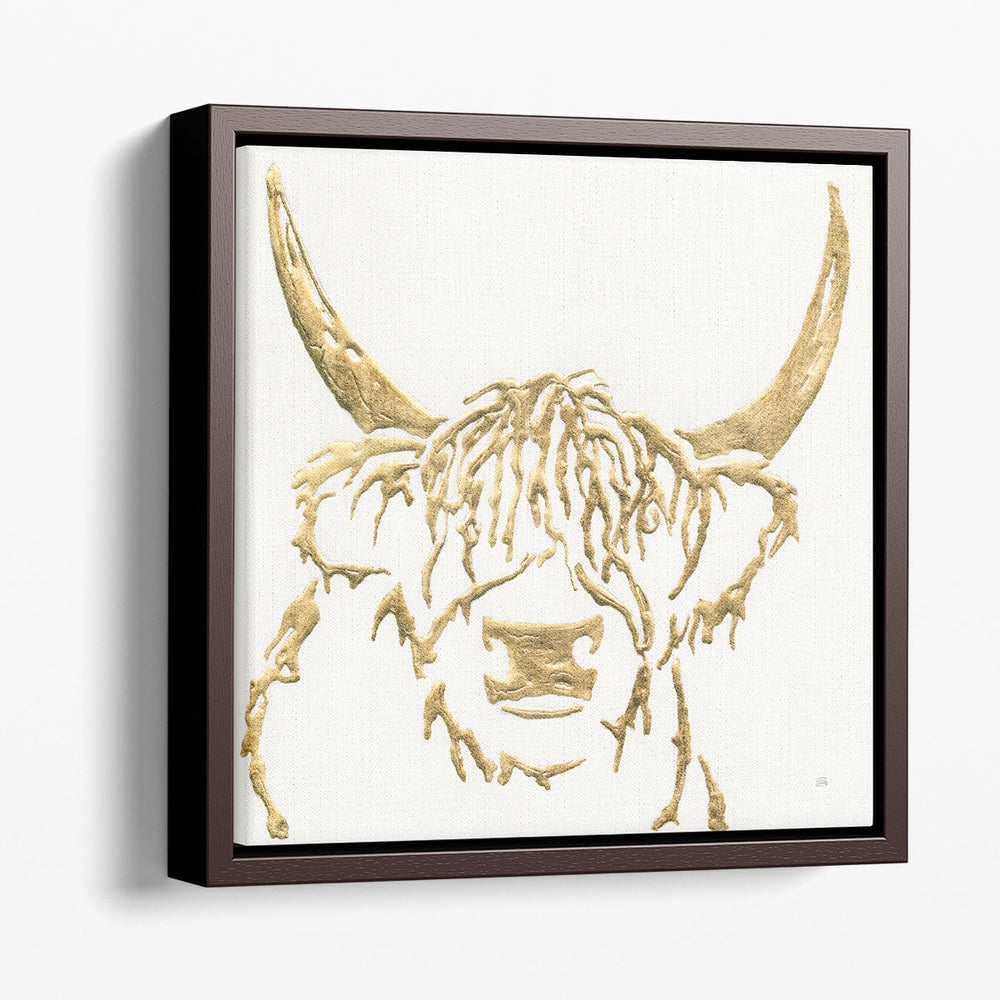 Gilded Highlander I - Canvas Print Wall Art