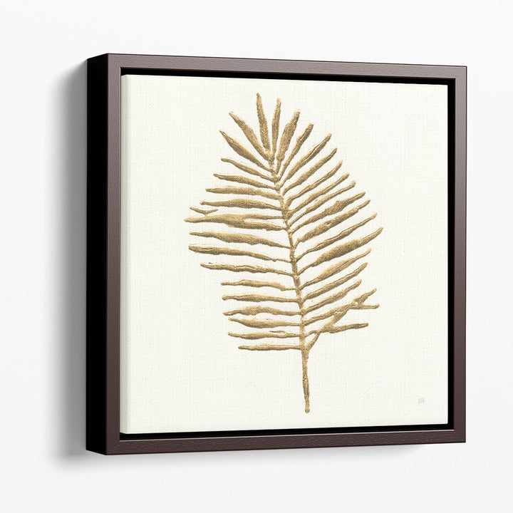 Gilded Palm II - Canvas Print Wall Art