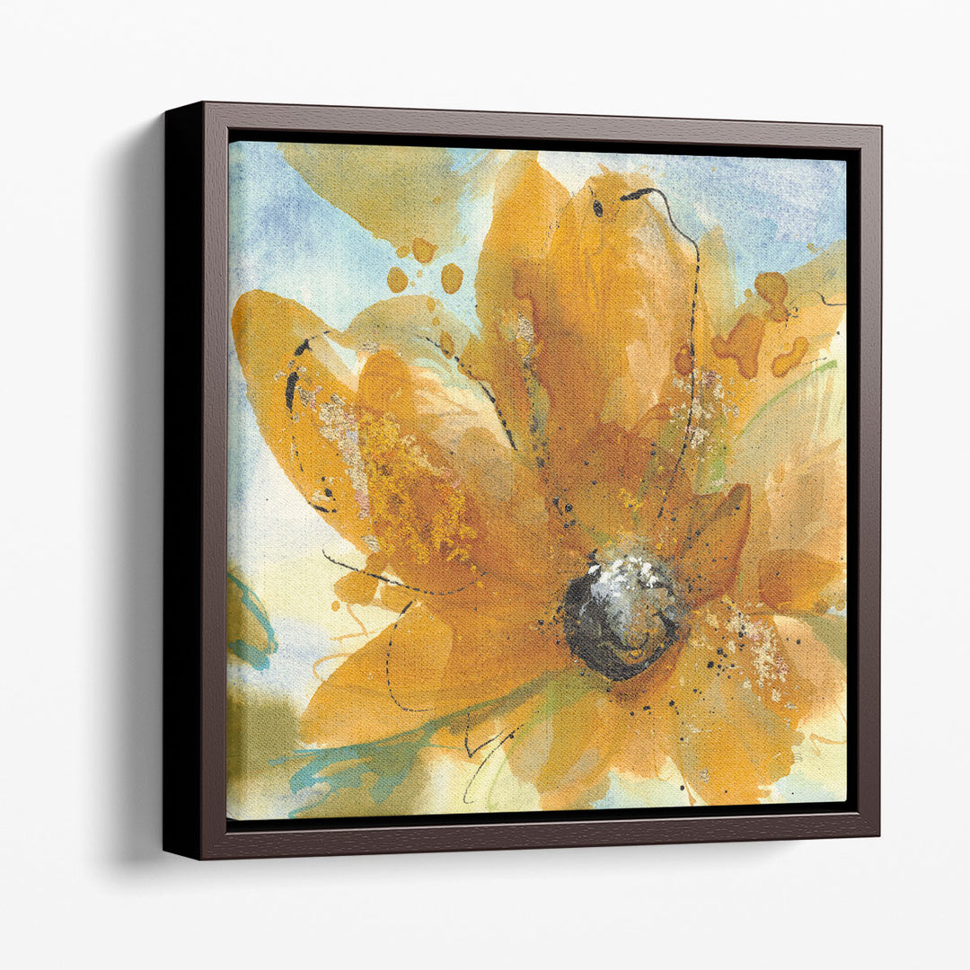 Amber Gold I - Canvas Print Wall Art