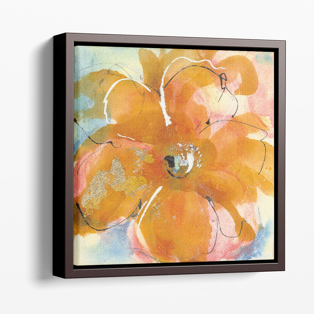 Amber Wash II - Canvas Print Wall Art