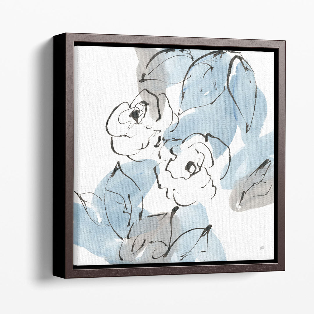 Blue Neutrals I - Canvas Print Wall Art