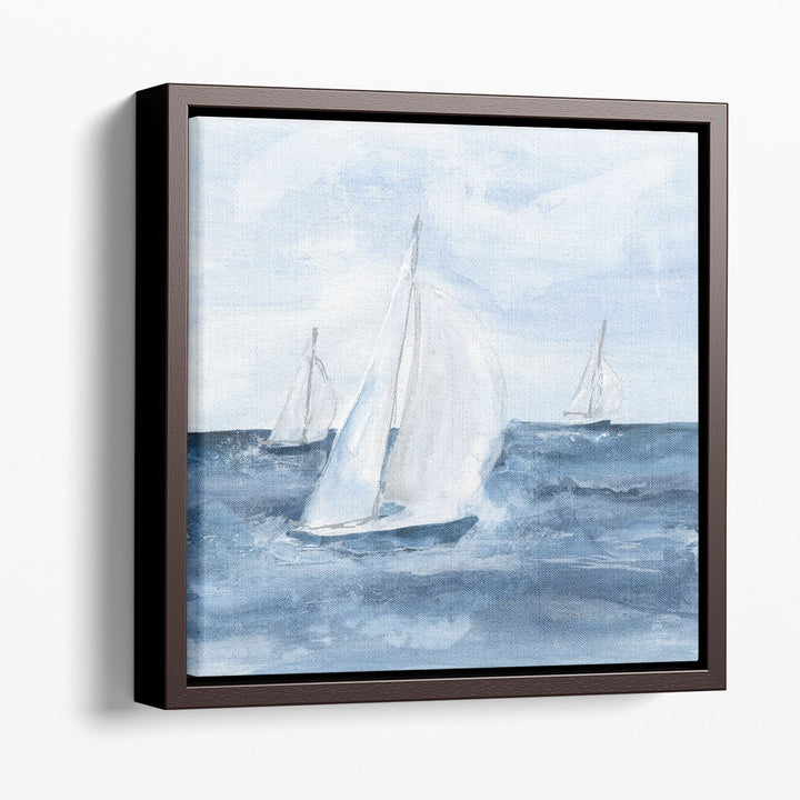 Sailboats V - Canvas Print Wall Art