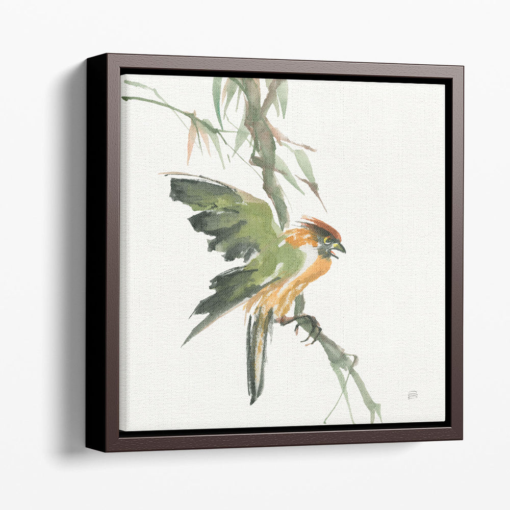 Formosan Firecrest - Canvas Print Wall Art