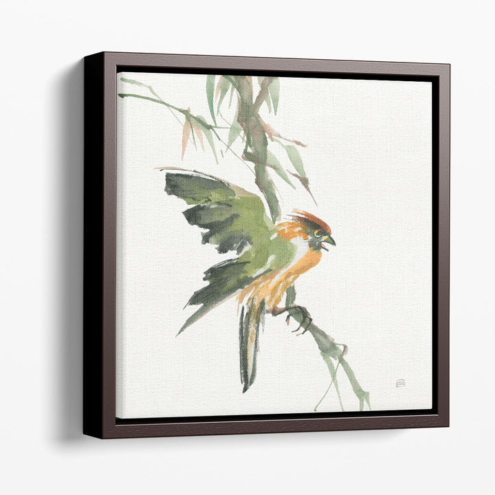 Formosan Firecrest - Canvas Print Wall Art