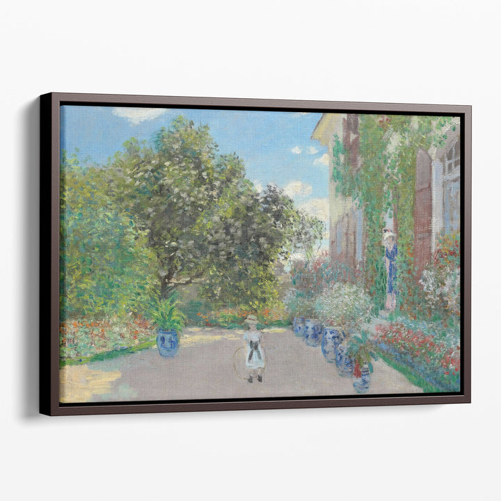 The Artist's House at Argenteuil, 1873 - Canvas Print Wall Art