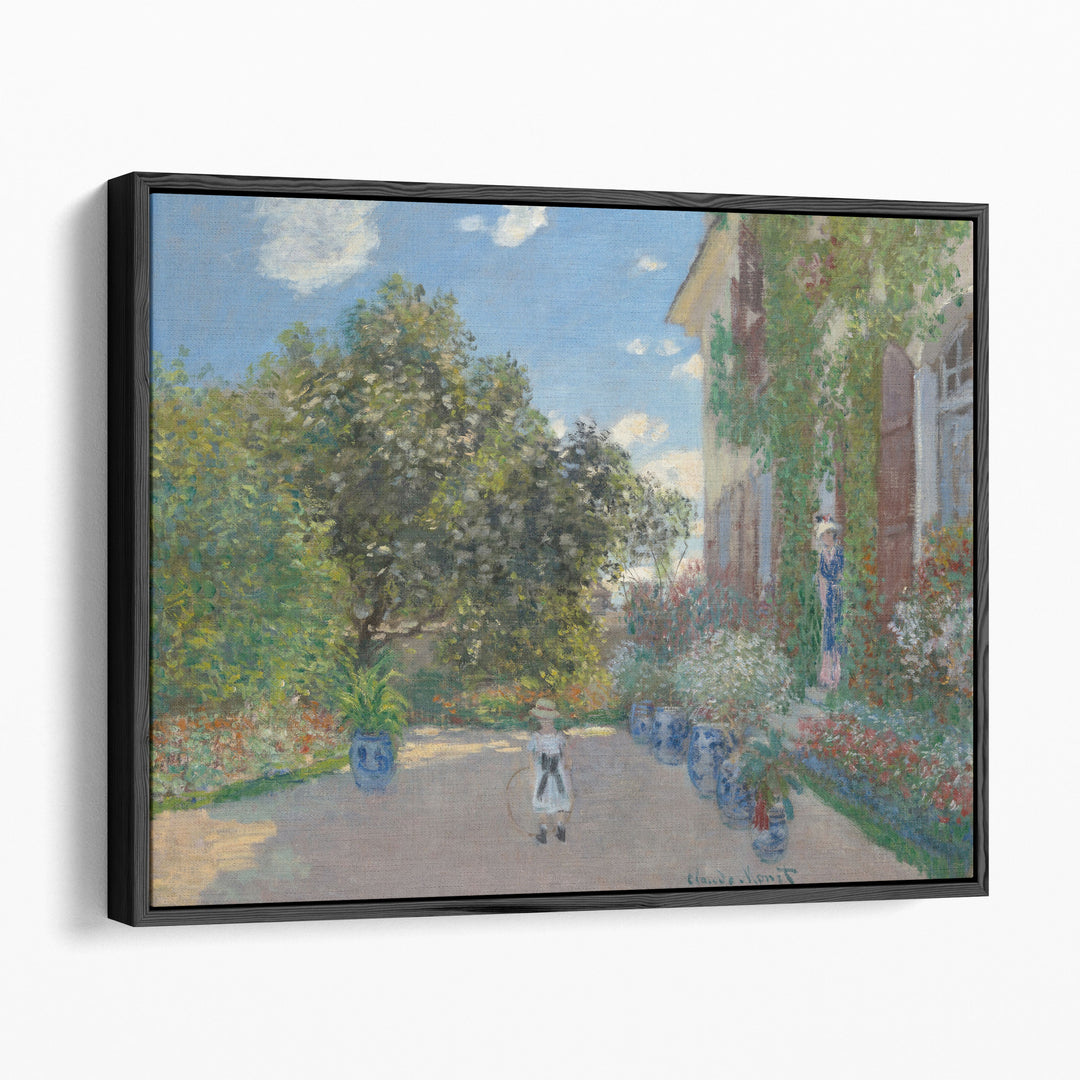 The Artist's House at Argenteuil, 1873 - Canvas Print Wall Art