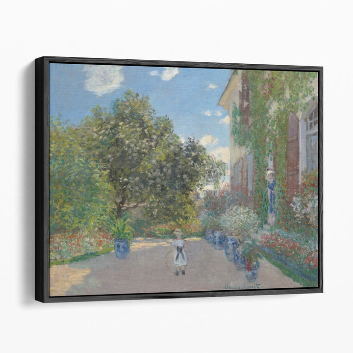 The Artist's House at Argenteuil, 1873 - Canvas Print Wall Art