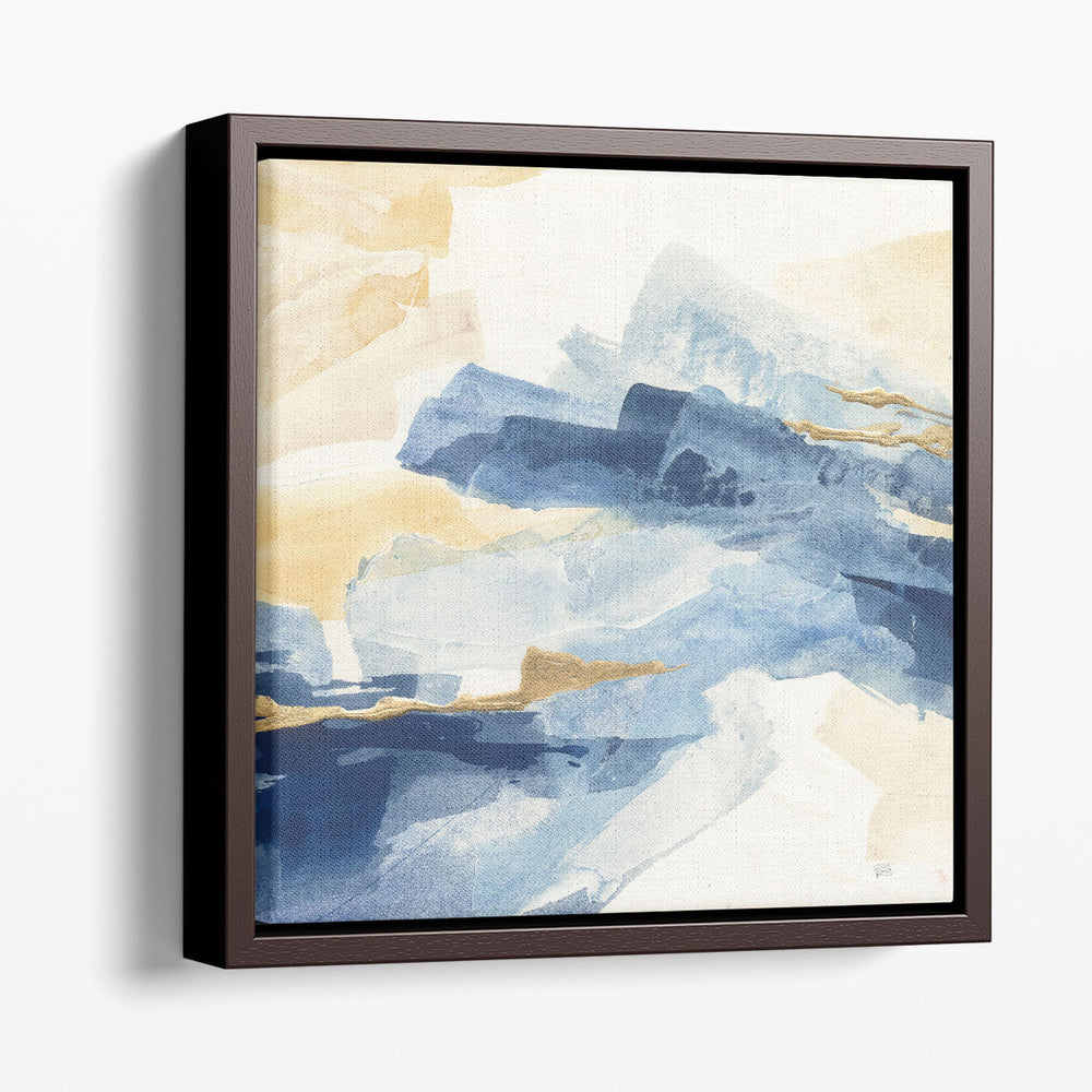 Gilded Indigo I - Canvas Print Wall Art