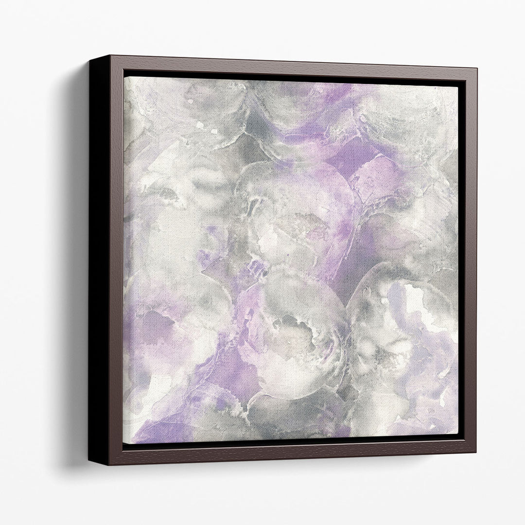 Amethyst Circles I - Canvas Print Wall Art