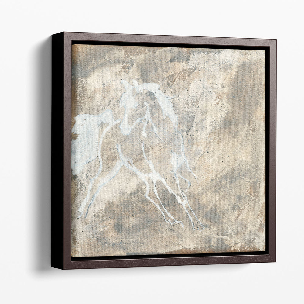 White Horse I - Canvas Print Wall Art