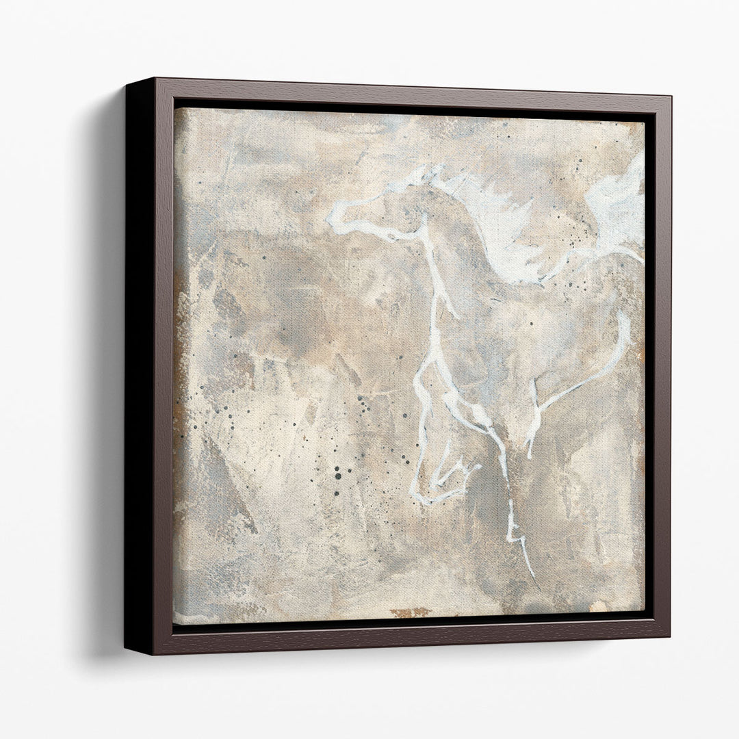 White Horse II - Canvas Print Wall Art