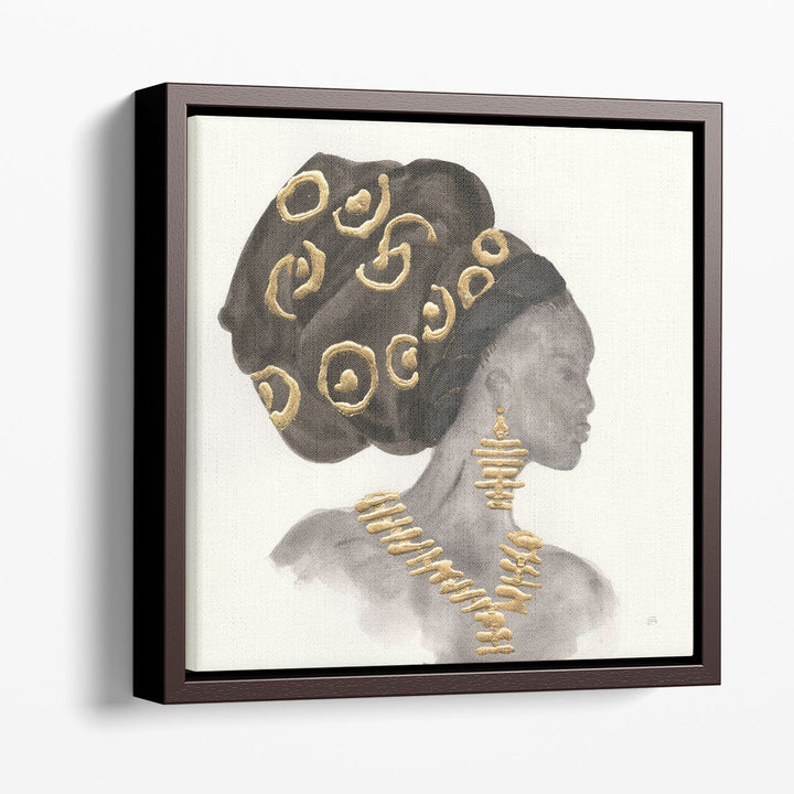 Headdress Beauty I - Canvas Print Wall Art