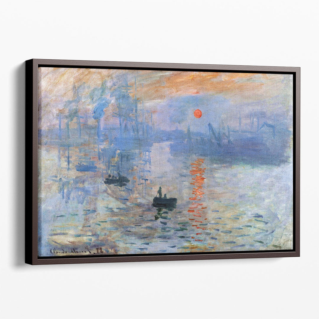 Impression Sunrise, 1872 - Canvas Print Wall Art