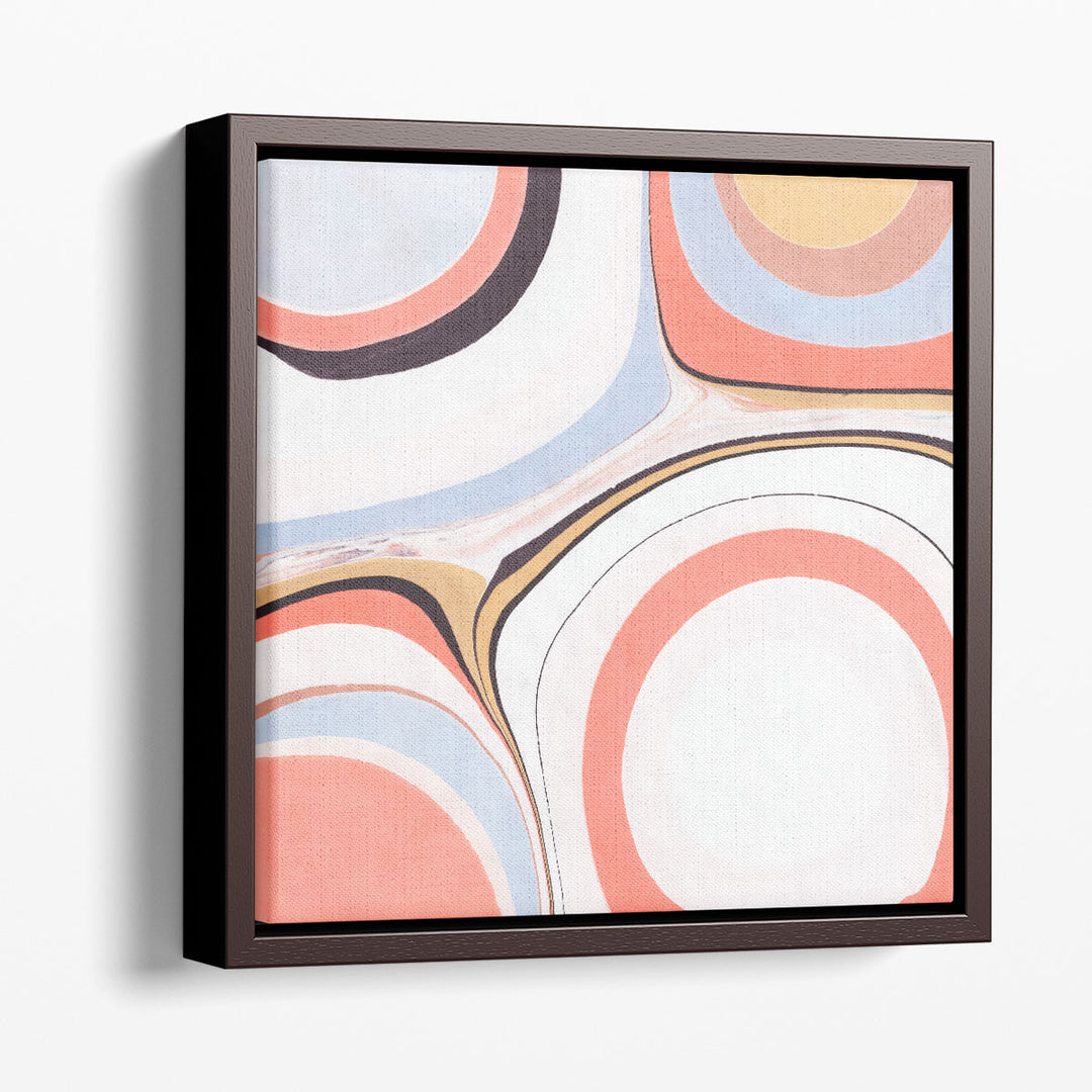 Fluid Rings I - Canvas Print Wall Art