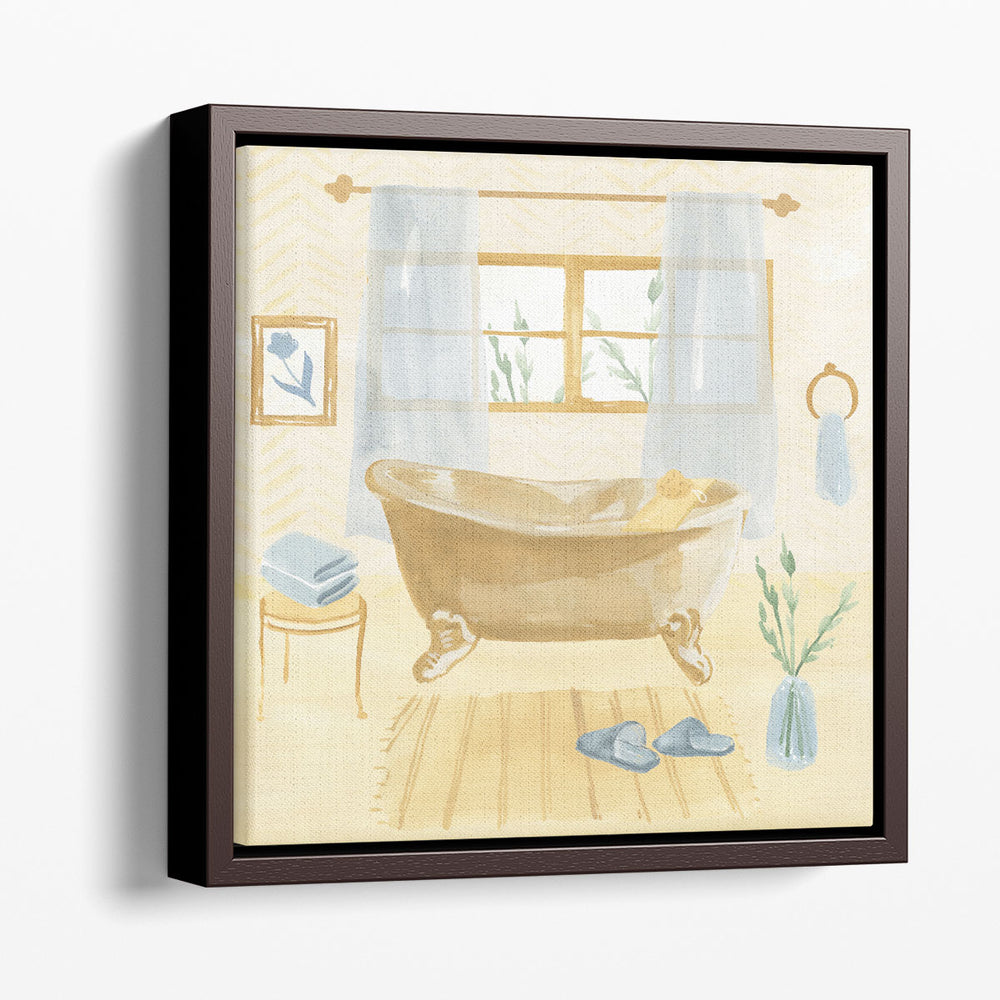 Golden Bath II - Canvas Print Wall Art