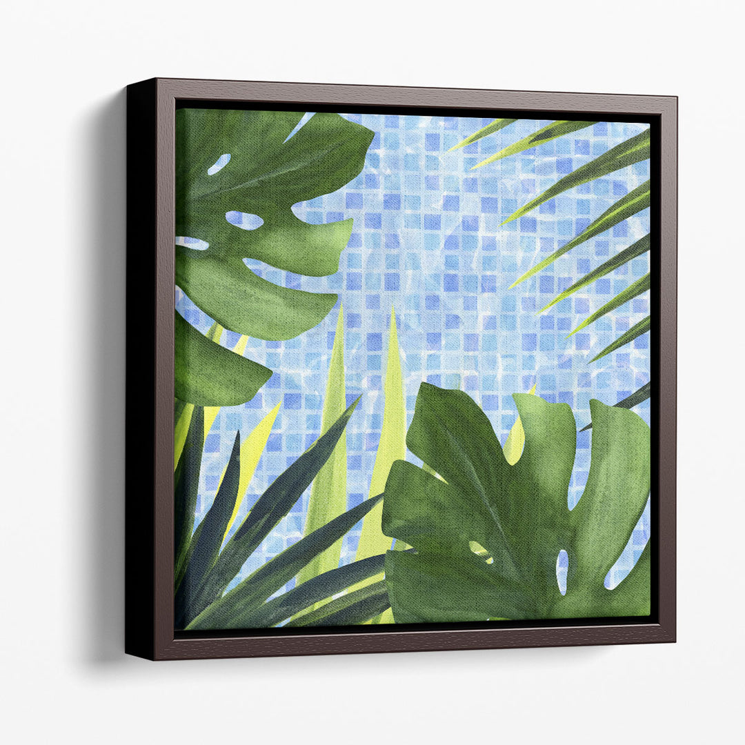 Poolside Shade I - Canvas Print Wall Art