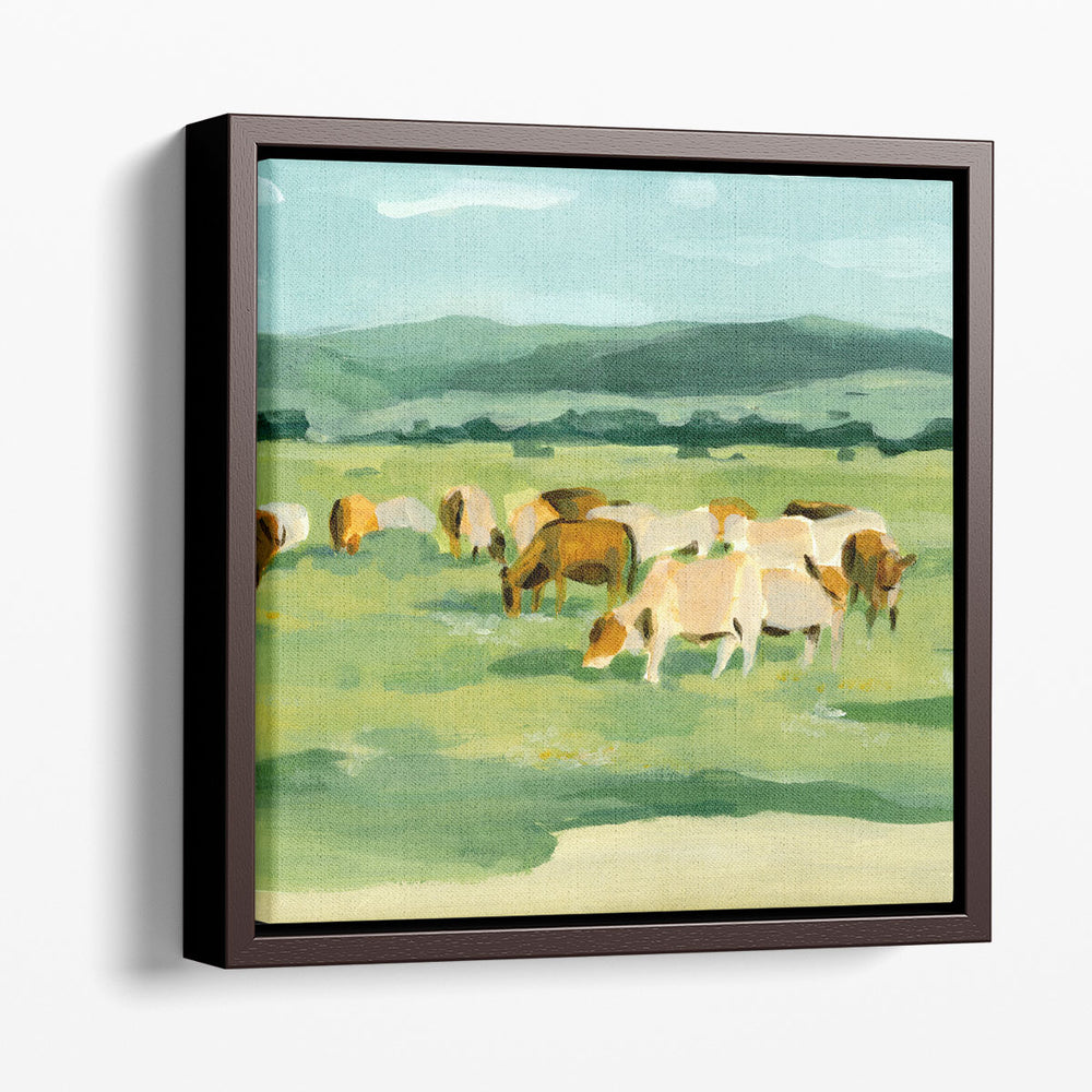 Rural Fields I - Canvas Print Wall Art