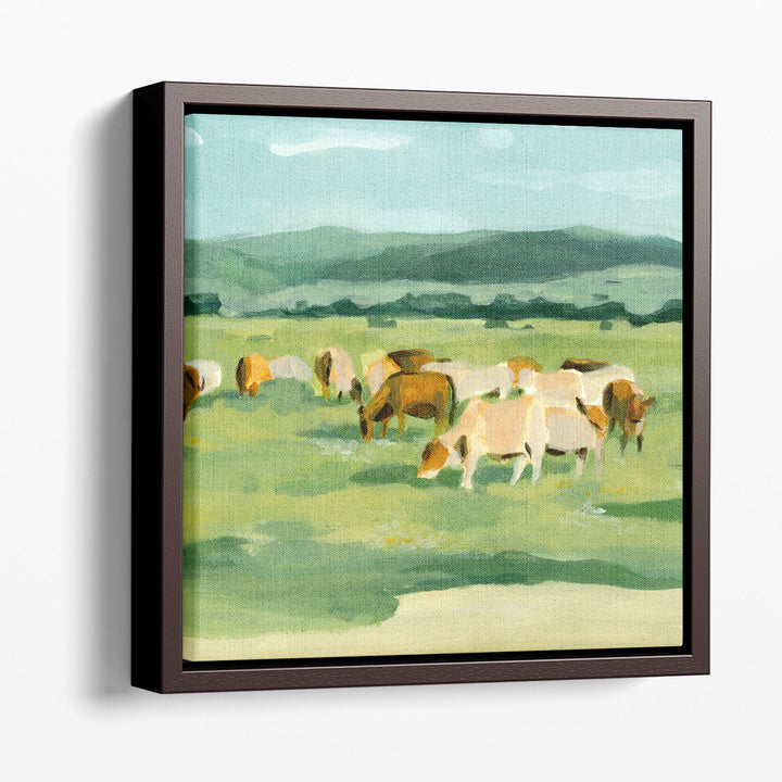 Rural Fields I - Canvas Print Wall Art