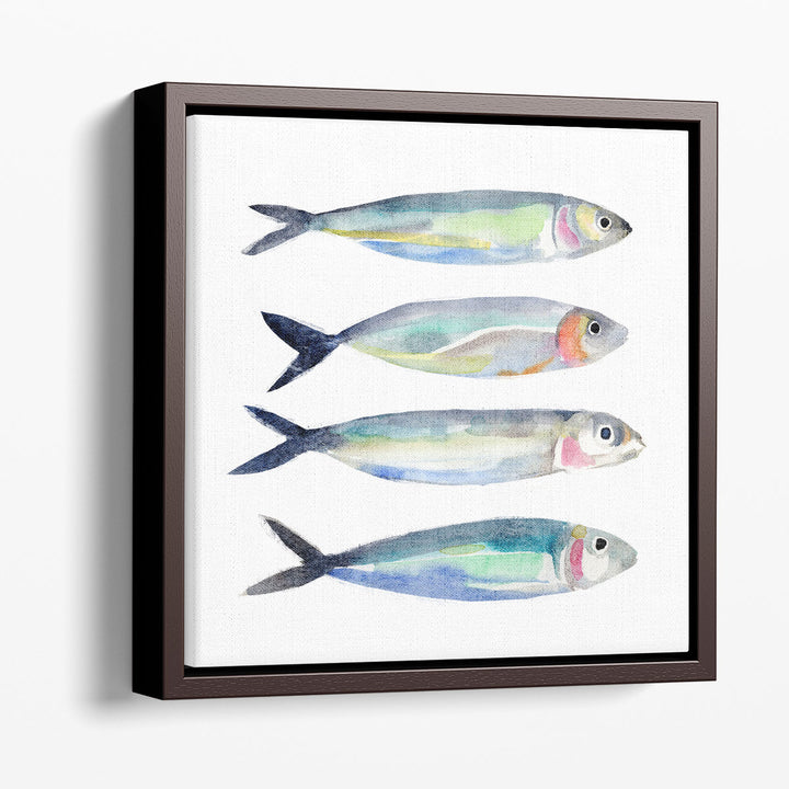 Sardine Team I - Canvas Print Wall Art