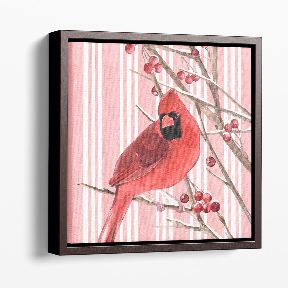 Winter Cardinal I - Canvas Print Wall Art