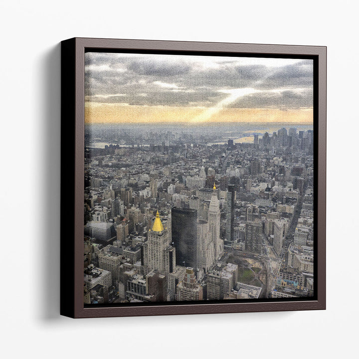 Gold Tones - Canvas Print Wall Art