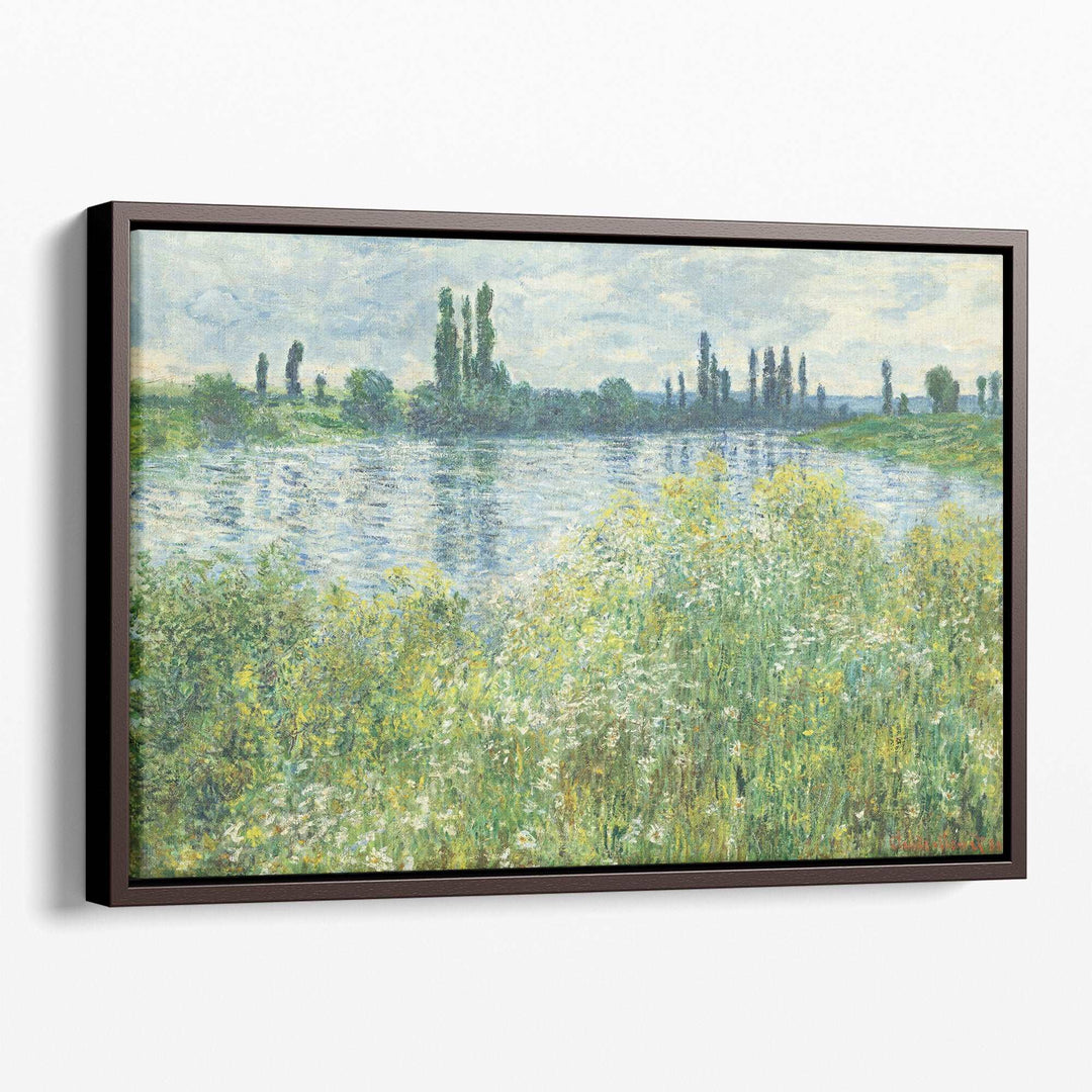 Banks of the Seine, Vétheuil, 1880 - Canvas Print Wall Art