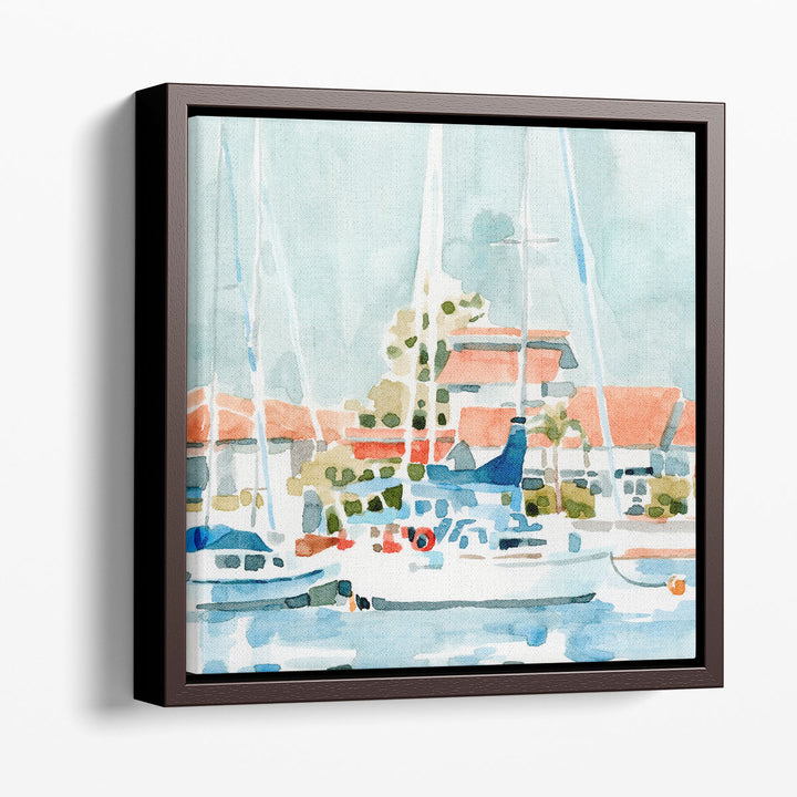 Beach Town Summer I - Canvas Print Wall Art