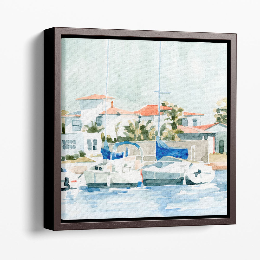 Beach Town Summer II - Canvas Print Wall Art