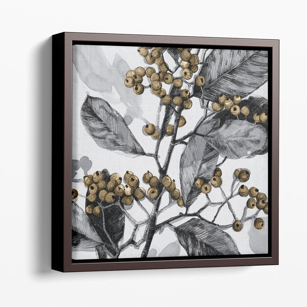 Holly Shadow I - Canvas Print Wall Art