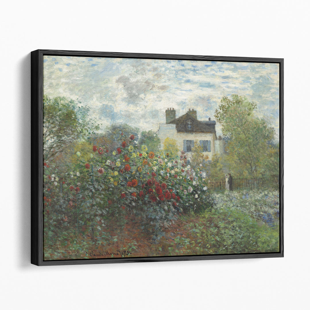 The Artist's Garden in Argenteuil, 1873 - Canvas Print Wall Art
