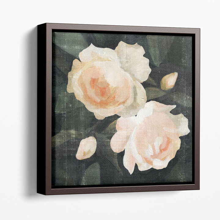 Soft Garden Roses I - Canvas Print Wall Art