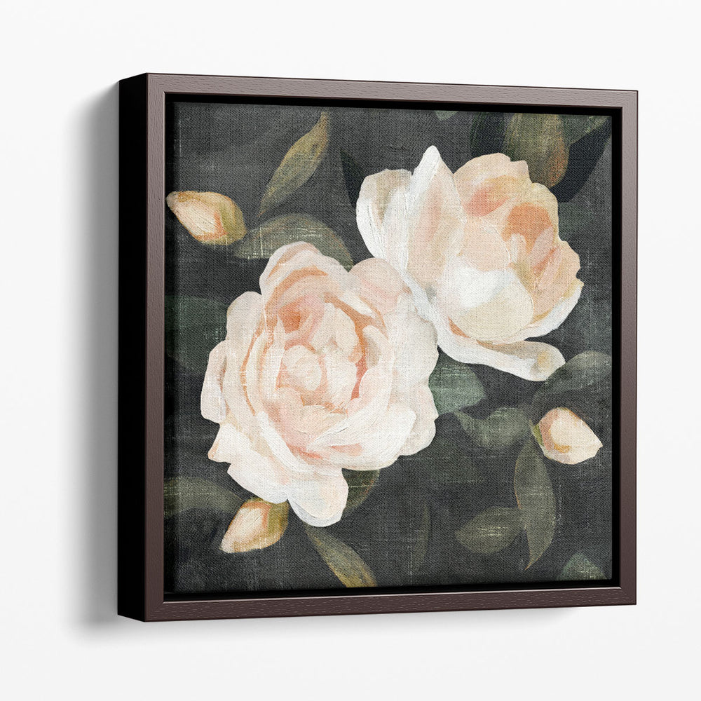 Soft Garden Roses II - Canvas Print Wall Art