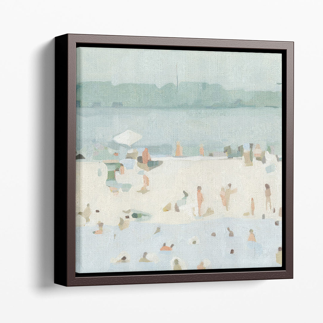 Sea Glass Sandbar I - Canvas Print Wall Art