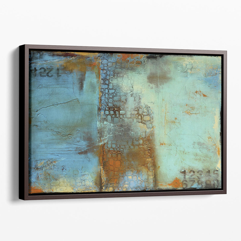 Deja Blue - Canvas Print Wall Art