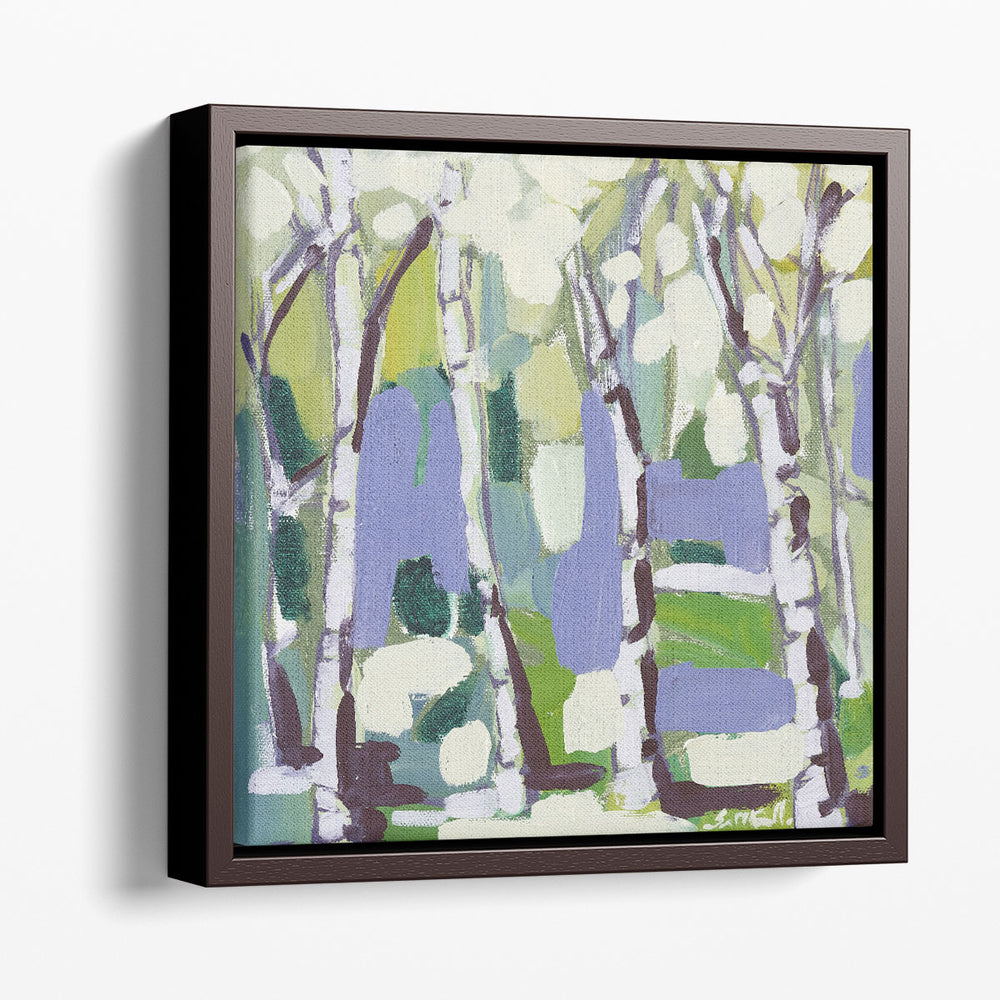 Birch in Summer II - Canvas Print Wall Art