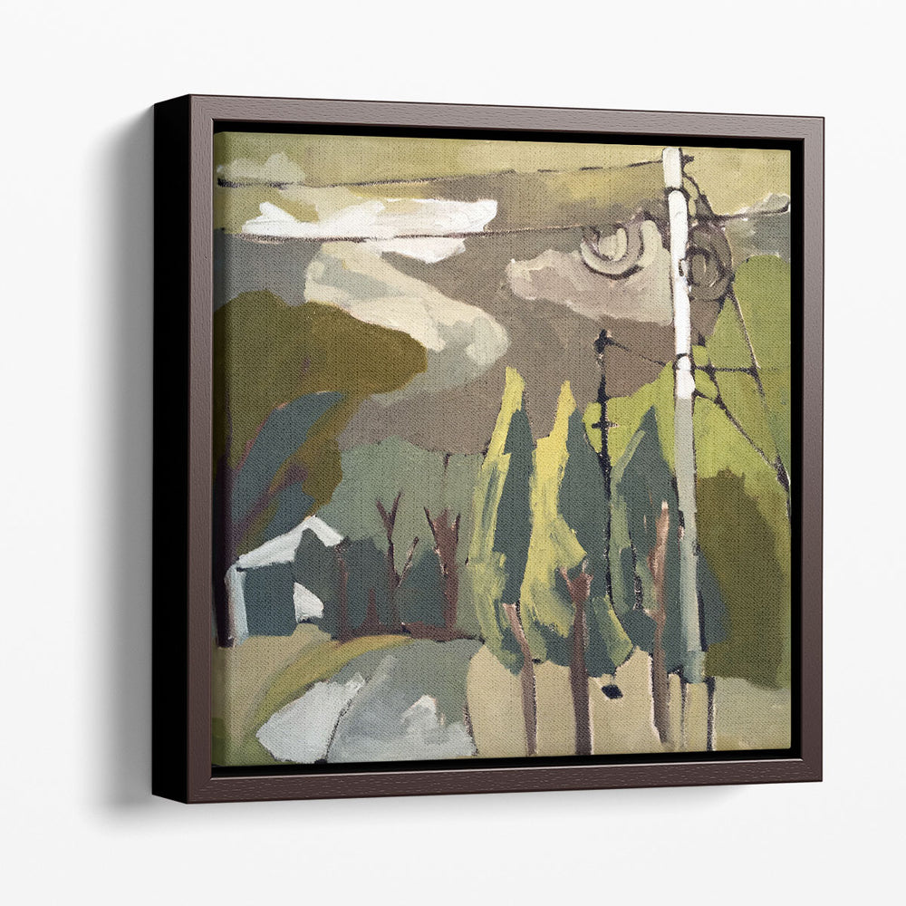 Trees & Wires IX - Canvas Print Wall Art