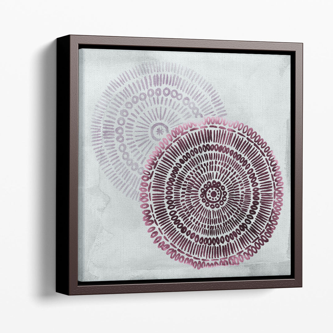 Berry Mandalas I - Canvas Print Wall Art