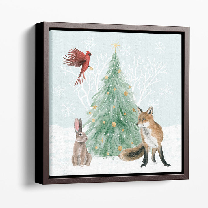 Christmas In The Forest I - Canvas Print Wall Art