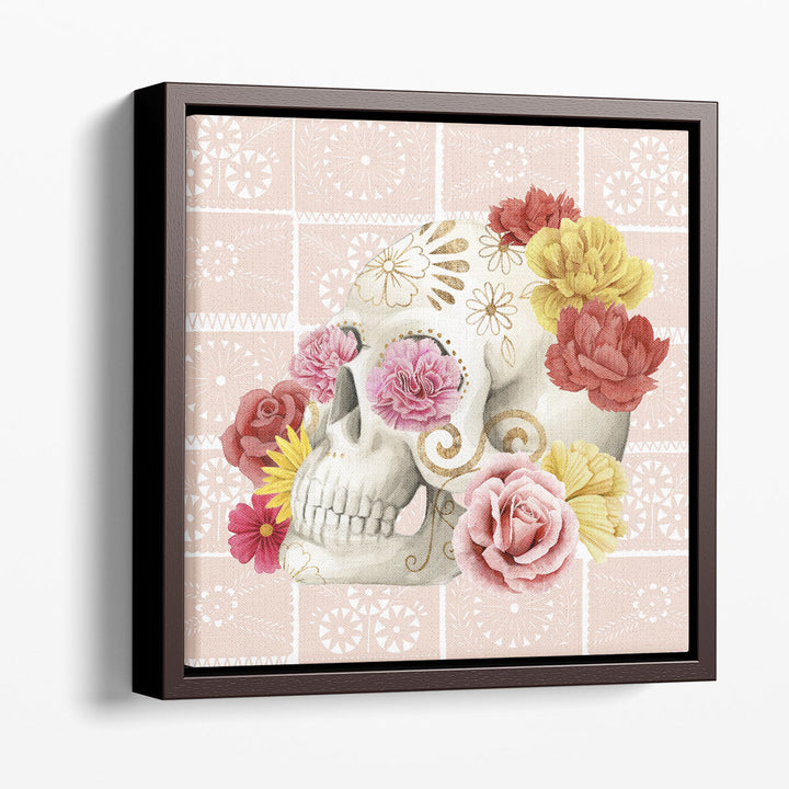 Fiesta De La Vida Muertos III - Canvas Print Wall Art